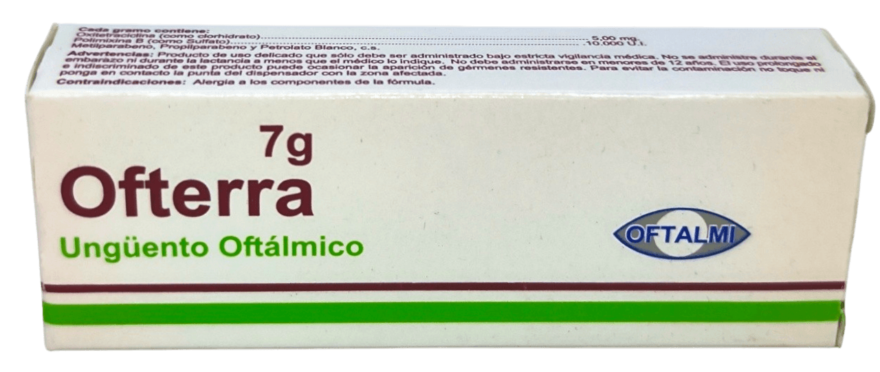 OFTERRA UNG OFT X 7 G