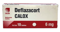 DEFLAZACORT 6MG X 10TAB  CALOX