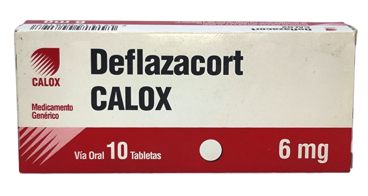DEFLAZACORT 6MG X 10TAB  CALOX