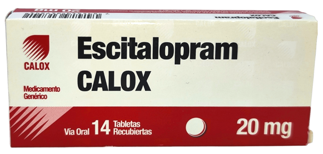 ESCITALOPRAM 20MG X 14TAB CALOX