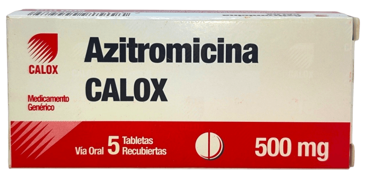 AZITROMICINA 500MG X 5 TAB CALOX