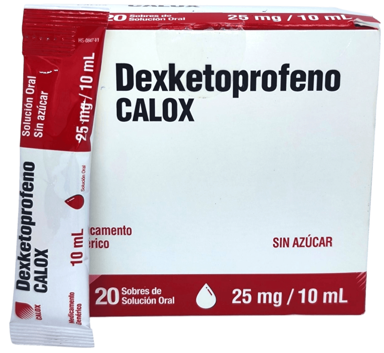 DEXKETOPROFENO 25MG/10ML ORAL X 20 SOBRE