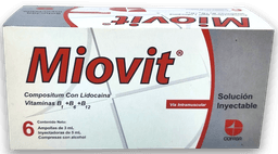 MIOVIT X 6 AMPOLLAS