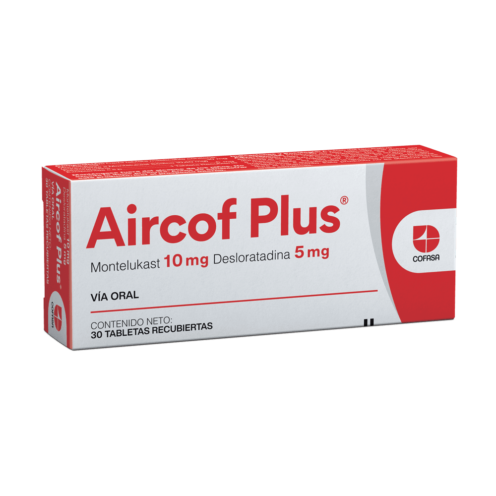 AIRCOF PLUS 10MG-5MG X 30 TAB