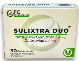 SULIXTRA DUO CAP LIB/PRO 0,4MG/0,5MG X30