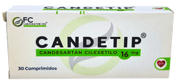 CANDETIP 16MG. X30CO.