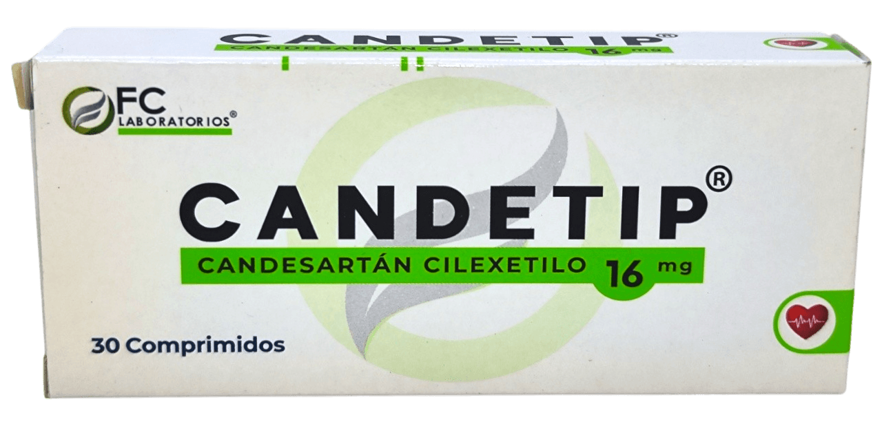 CANDETIP 16MG. X30CO.