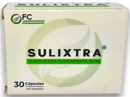 SULIXTRA CAP LIB/PRO 0,4 MG X 30