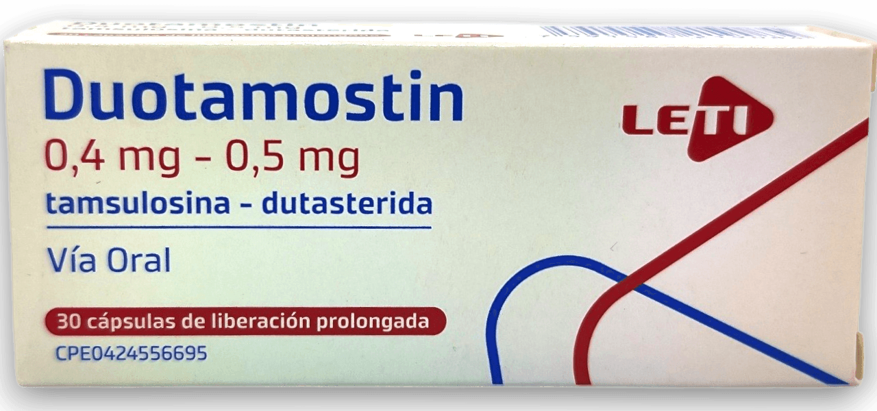 DUOTAMOSTIN LP 0,4MG-0,5MG X 30 CAP