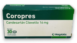 COROPRES 16 MG X 30 COMP