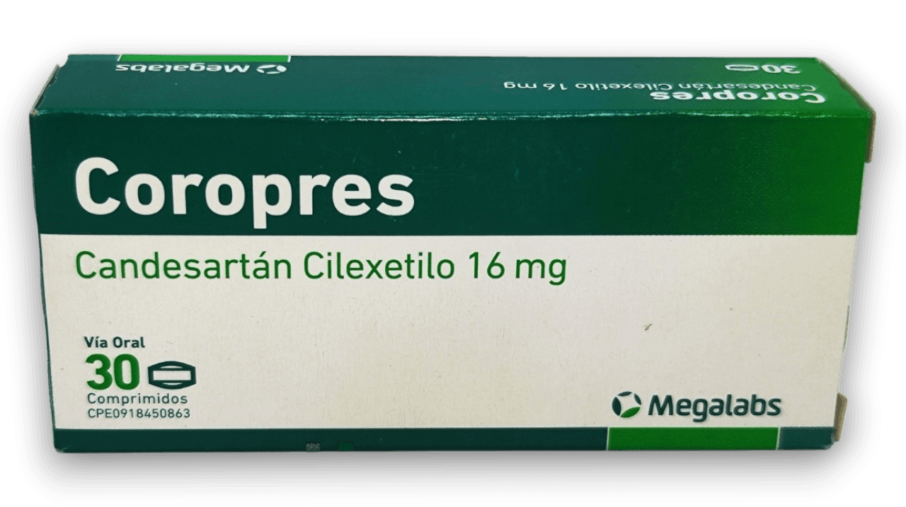COROPRES 16 MG X 30 COMP