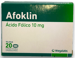 AFOKLIN 10MG X 20 COMPR