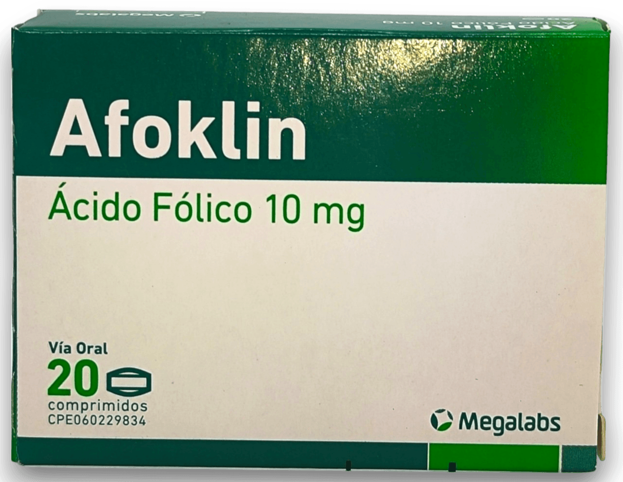 AFOKLIN 10MG X 20 COMPR