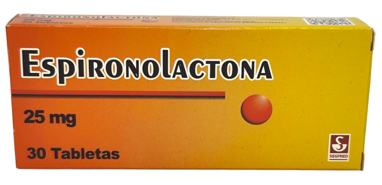 ESPIRONOLACTONA 25 MG X 30 TAB