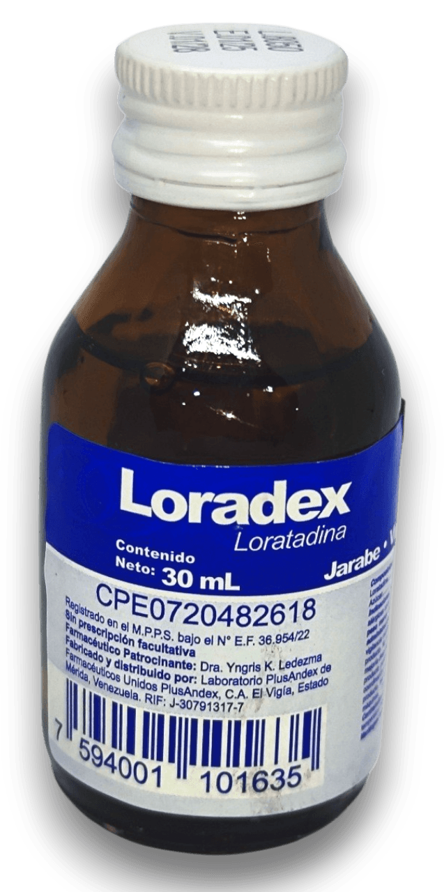 LORADEX JARABE 30ML