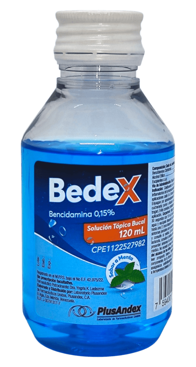 BEDEX 0.15% SOL TOPICA BUCAL 120ML