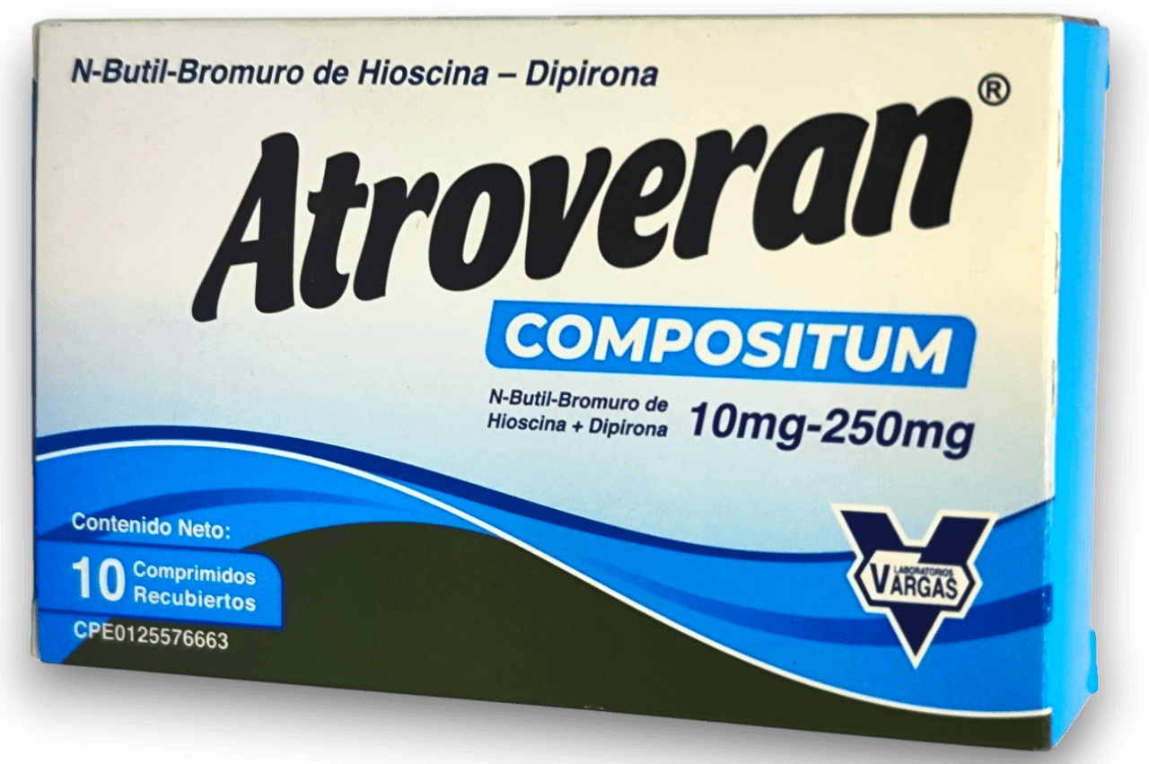 ATROVERAN COMPOSITUM 10MG-250MG X 10 COM