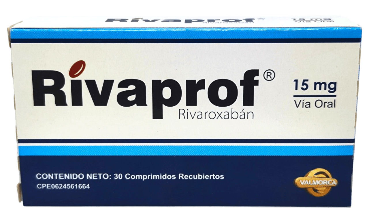 RIVAPROF 15MG X 30 COMP