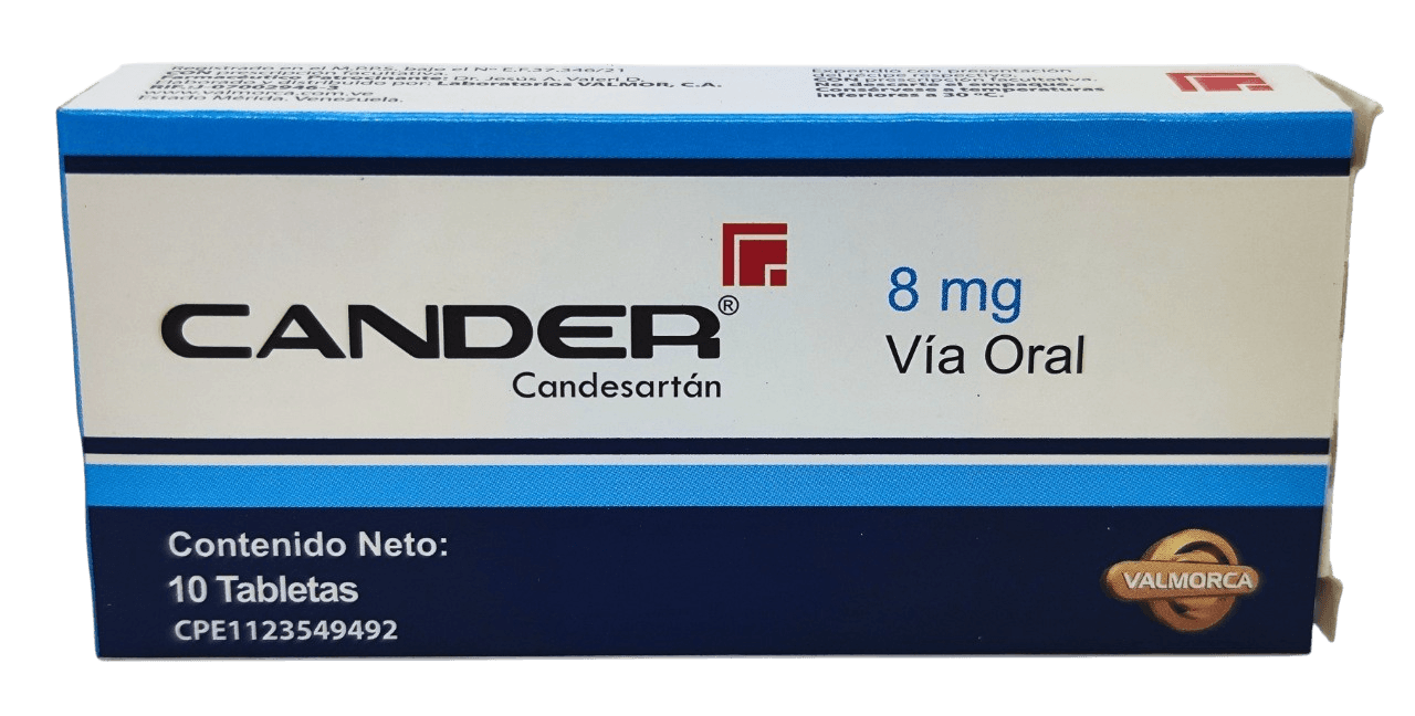 CANDER 8MG X 10 TAB