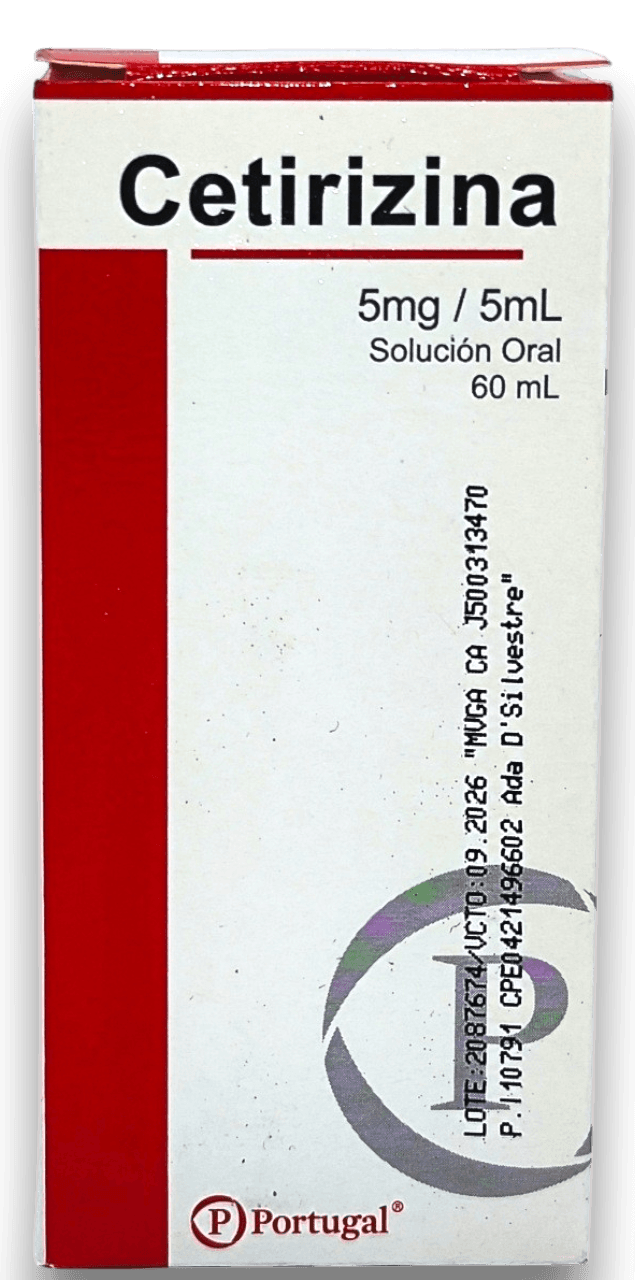 CETIRIZINA JBE 1 MG/ML X 60 ML PORTUGAL