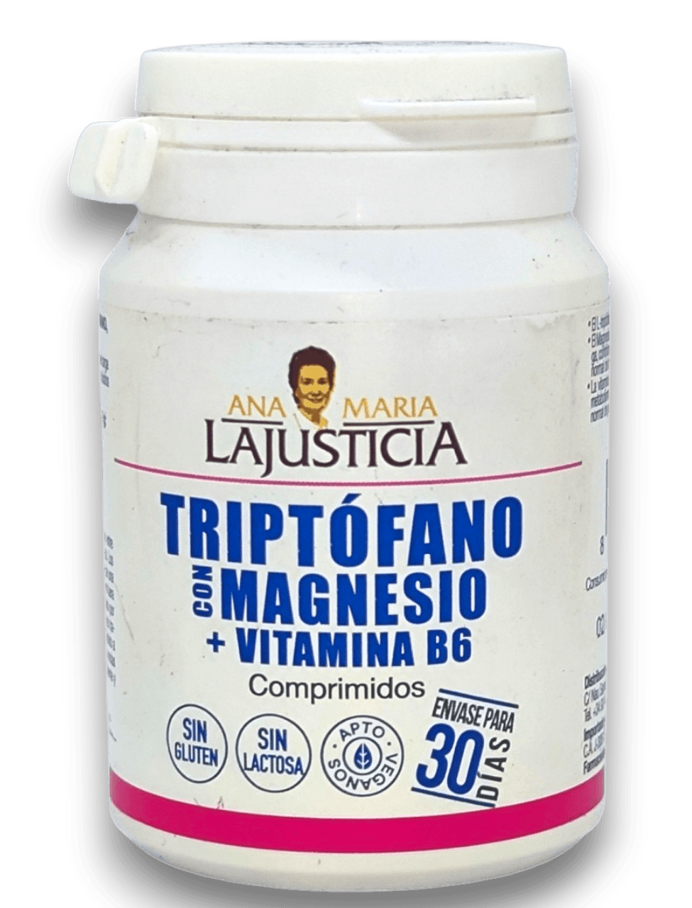 TRIPTOFANO C/ MAGNESIO Y VIT B6 X60COMP