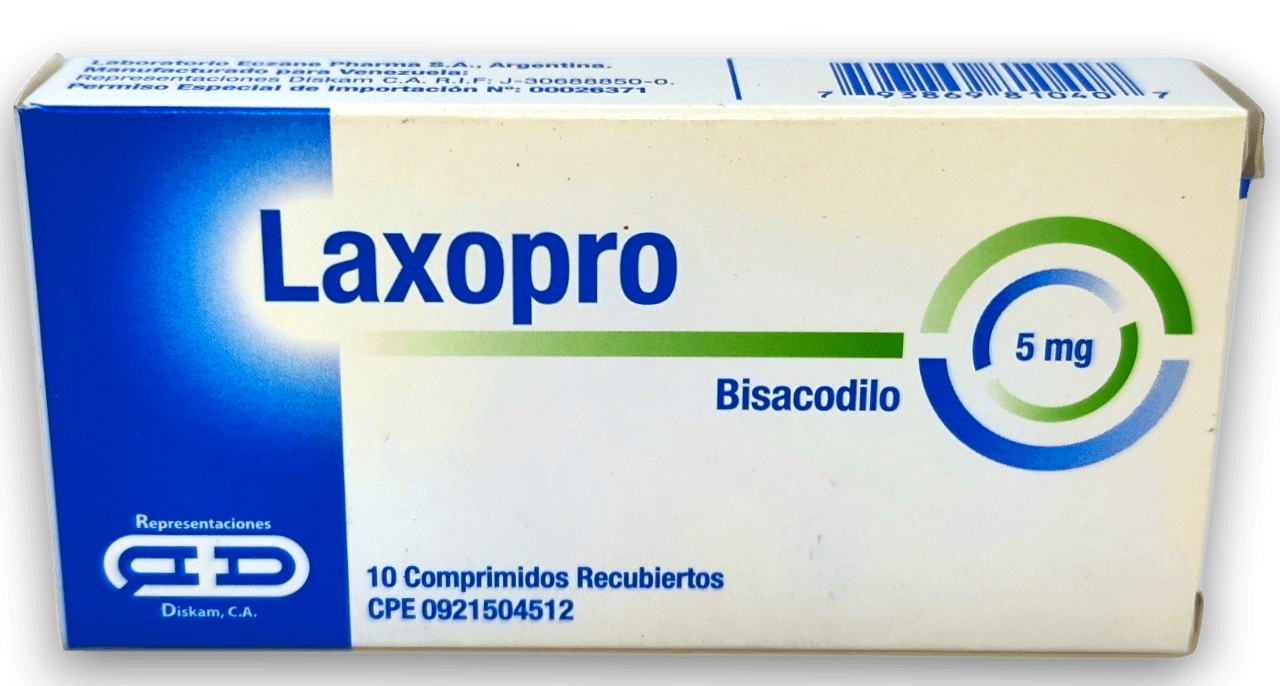 LAXOPRO 5MG X 10 COMP