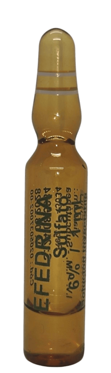 SULFATO DE EFEDRINA 6% 1ML AMP BIOSANO