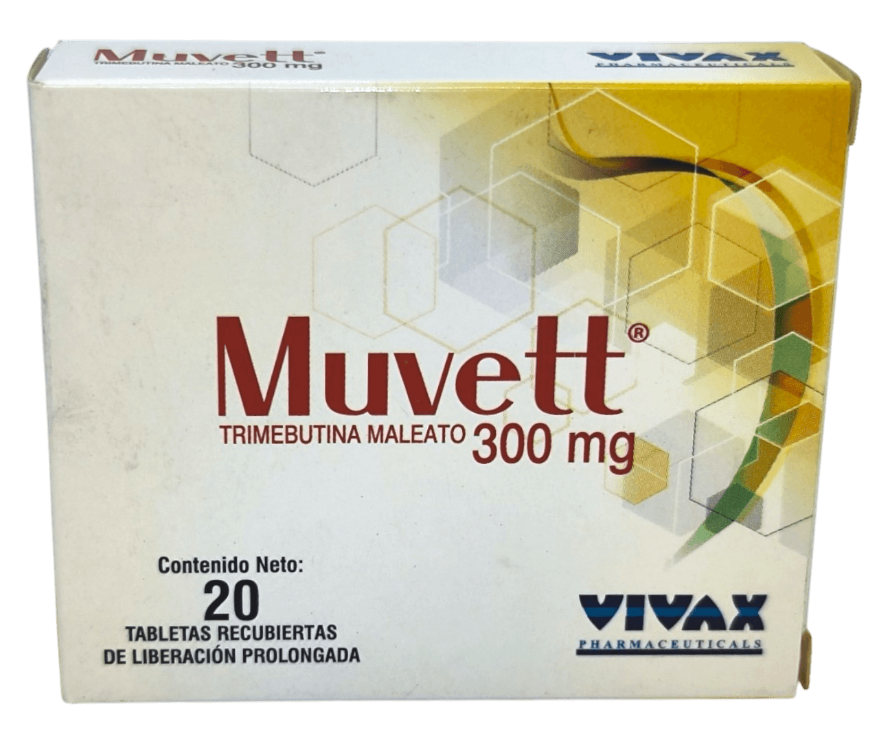 MUVETT 300MG X 20 TAB