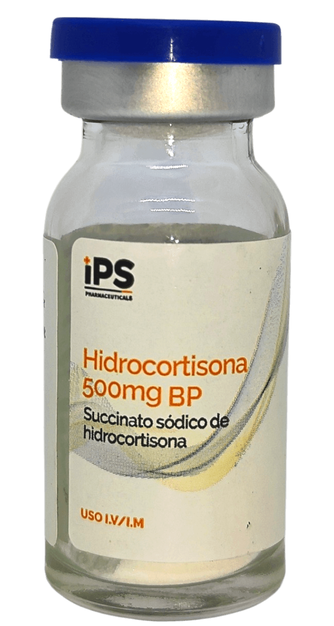 HIDROCORTISONA IM IV 500MG X 1 AMP