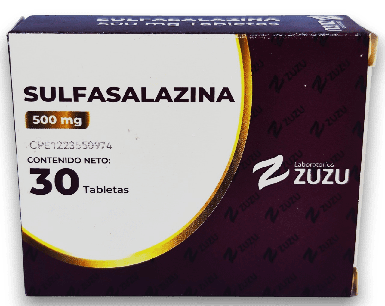 SULFASALAZINA 500MG X 30TAB 30 TABLETAS