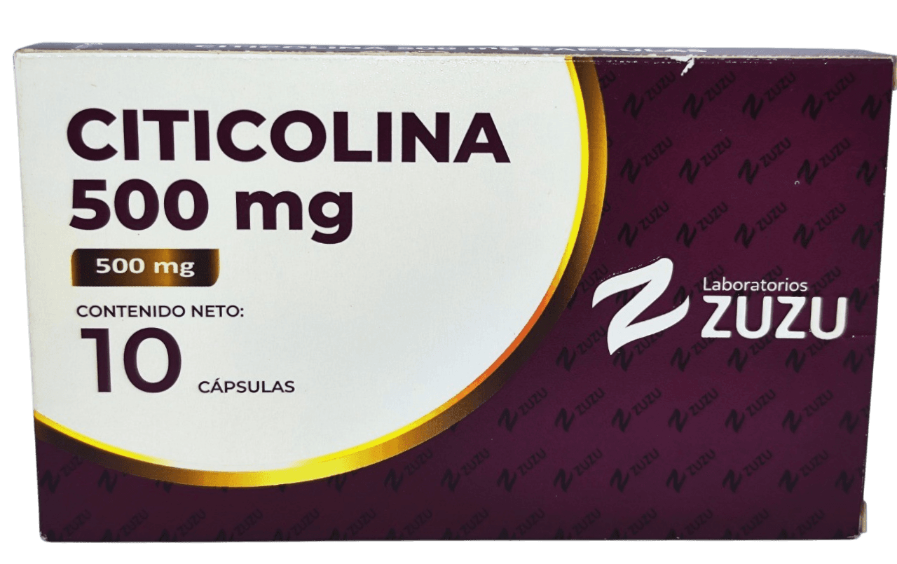 CITICOLINA 10 CAPSULAS 500 mg - Via oral