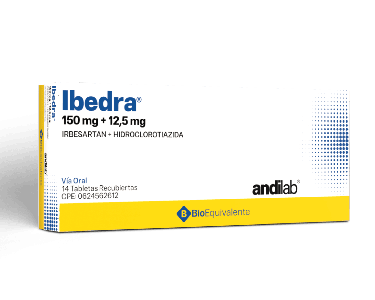 IBEDRA 150MG-12,5MG X 14 TAB