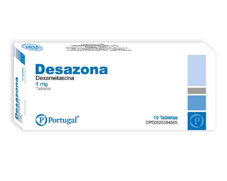 DESAZONA CAJA 4MG X 10 TAB