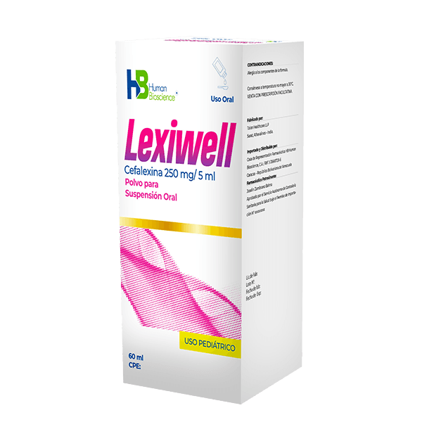 LEXIWELL 250MG/5ML PVO SUSP X 60 ML