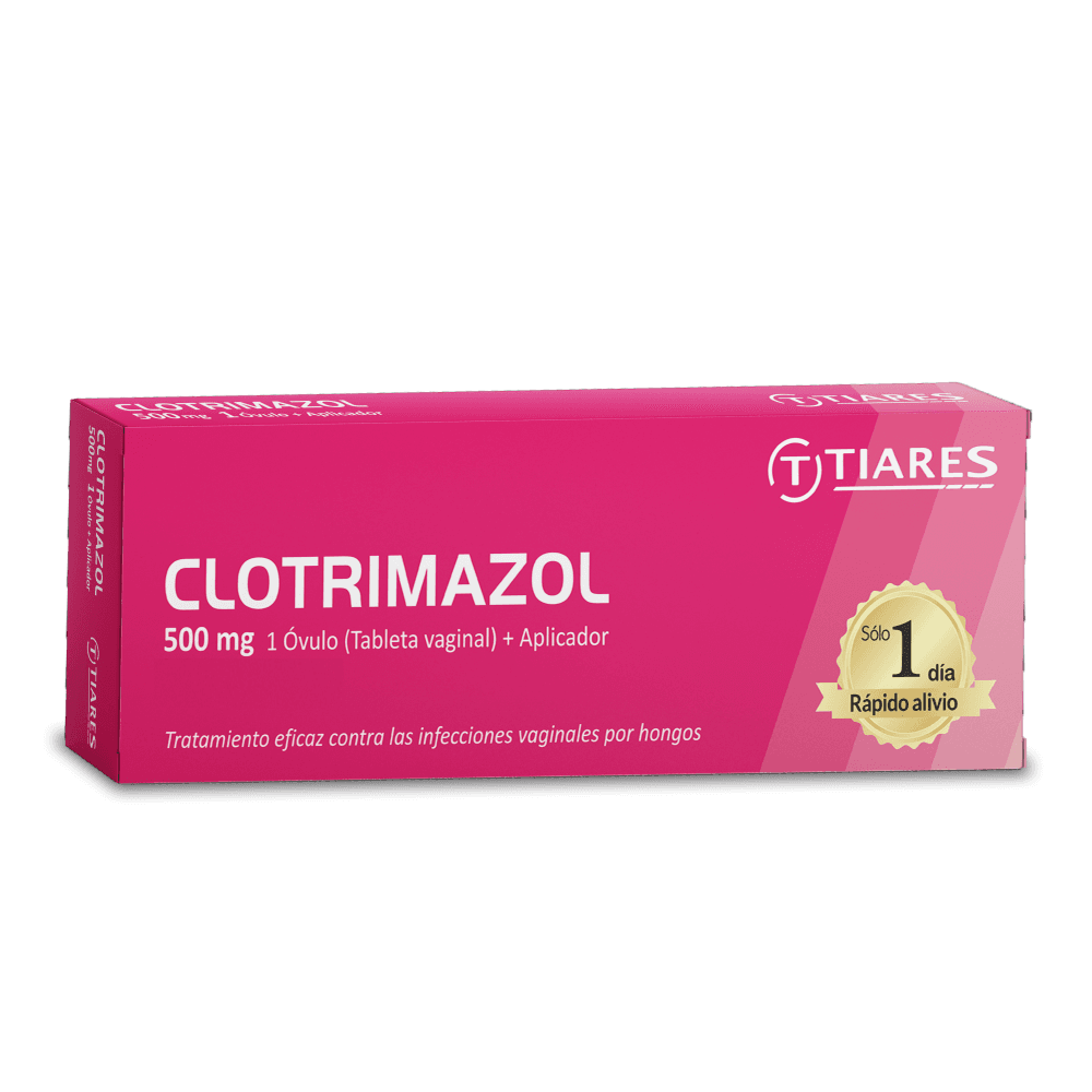 CLOTRIMAZOL 500MG X 1 OVULOS TIARES