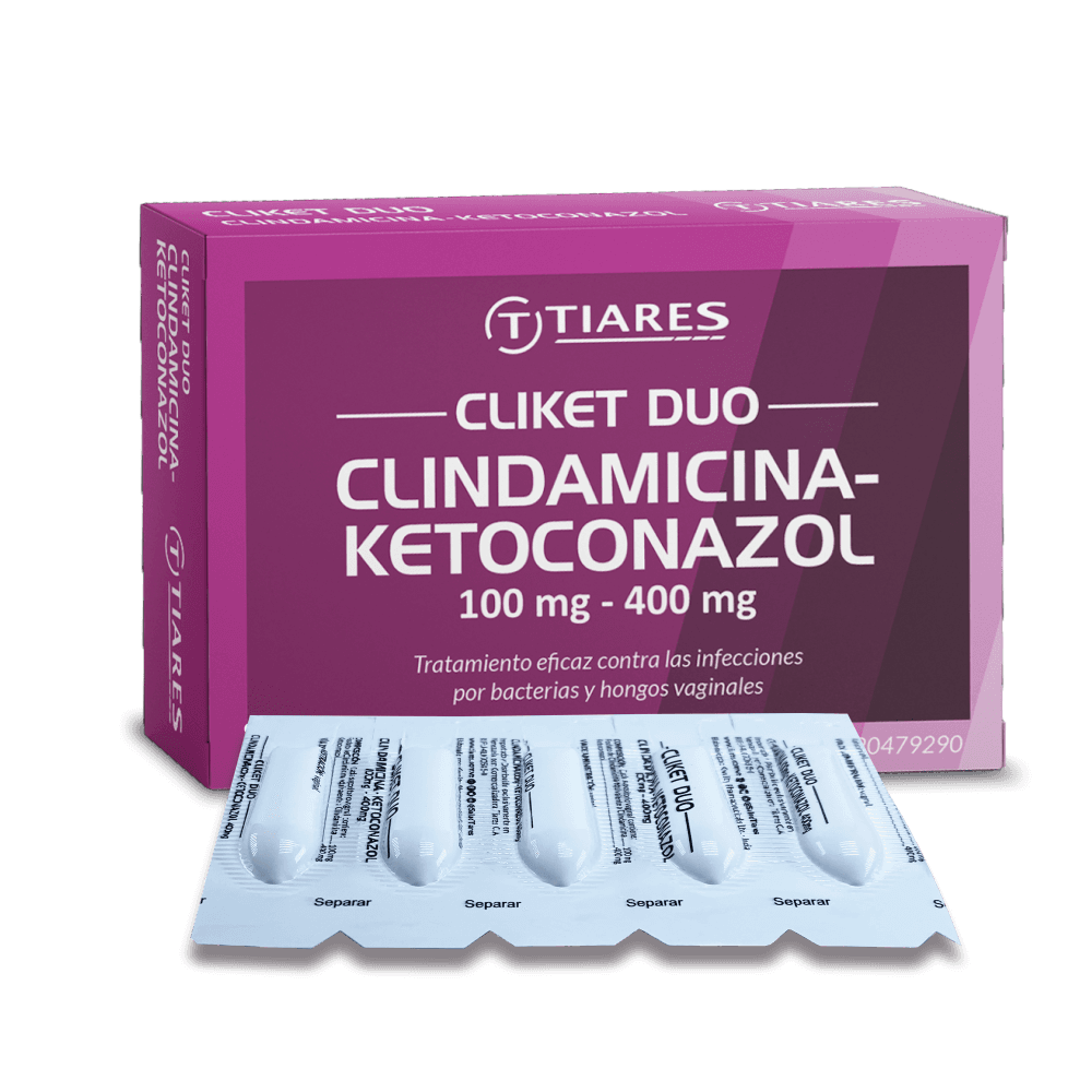 CLINDA-KETO 100MG-400MG X 5 OVU TIARES