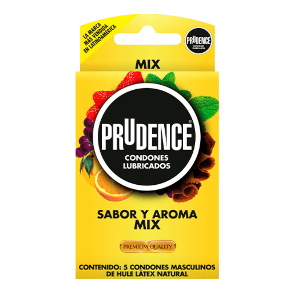 PRESERVATIVO PRUDENCE MIX  X5