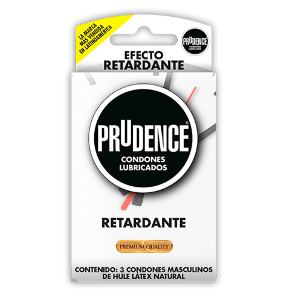 PRESERVATIVOS PRUDENCE RETARDANTE X 3UND