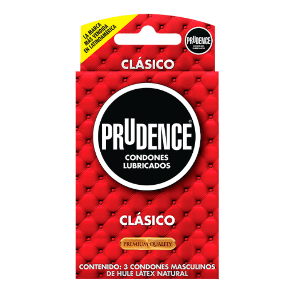 PRESERVATIVOS PRUDENCE CLASICO X 3 UND