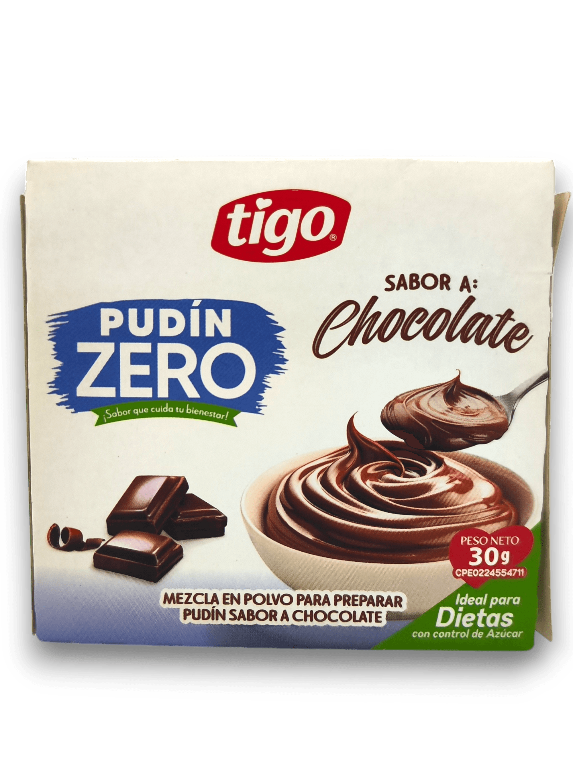 PUDIN TIGO ZERO CHOCOLATE 30GR