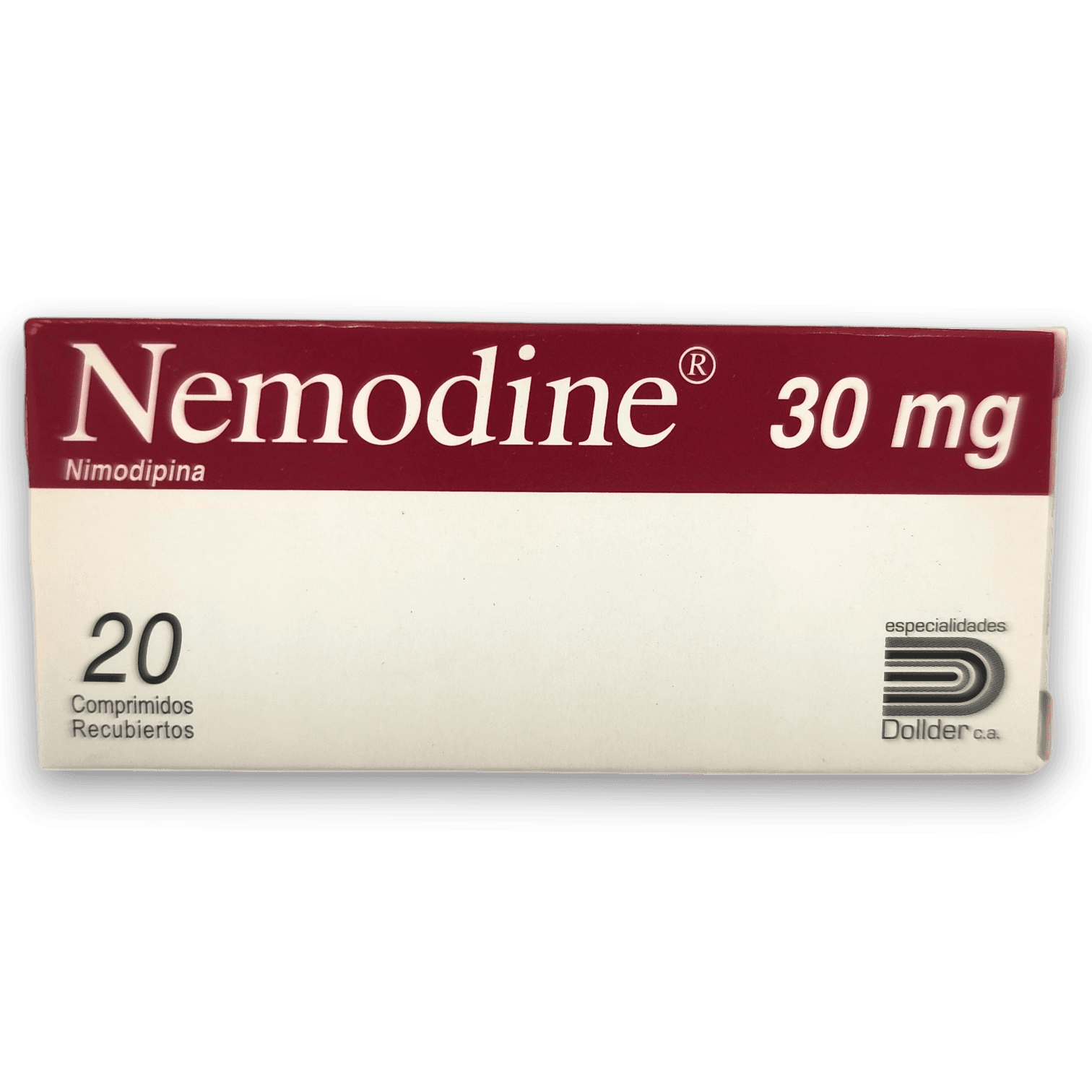 NEMODINE 30MG X 20COMP