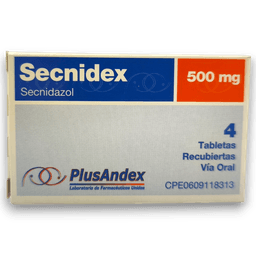 SECNIDEX 500MG X 4TAB