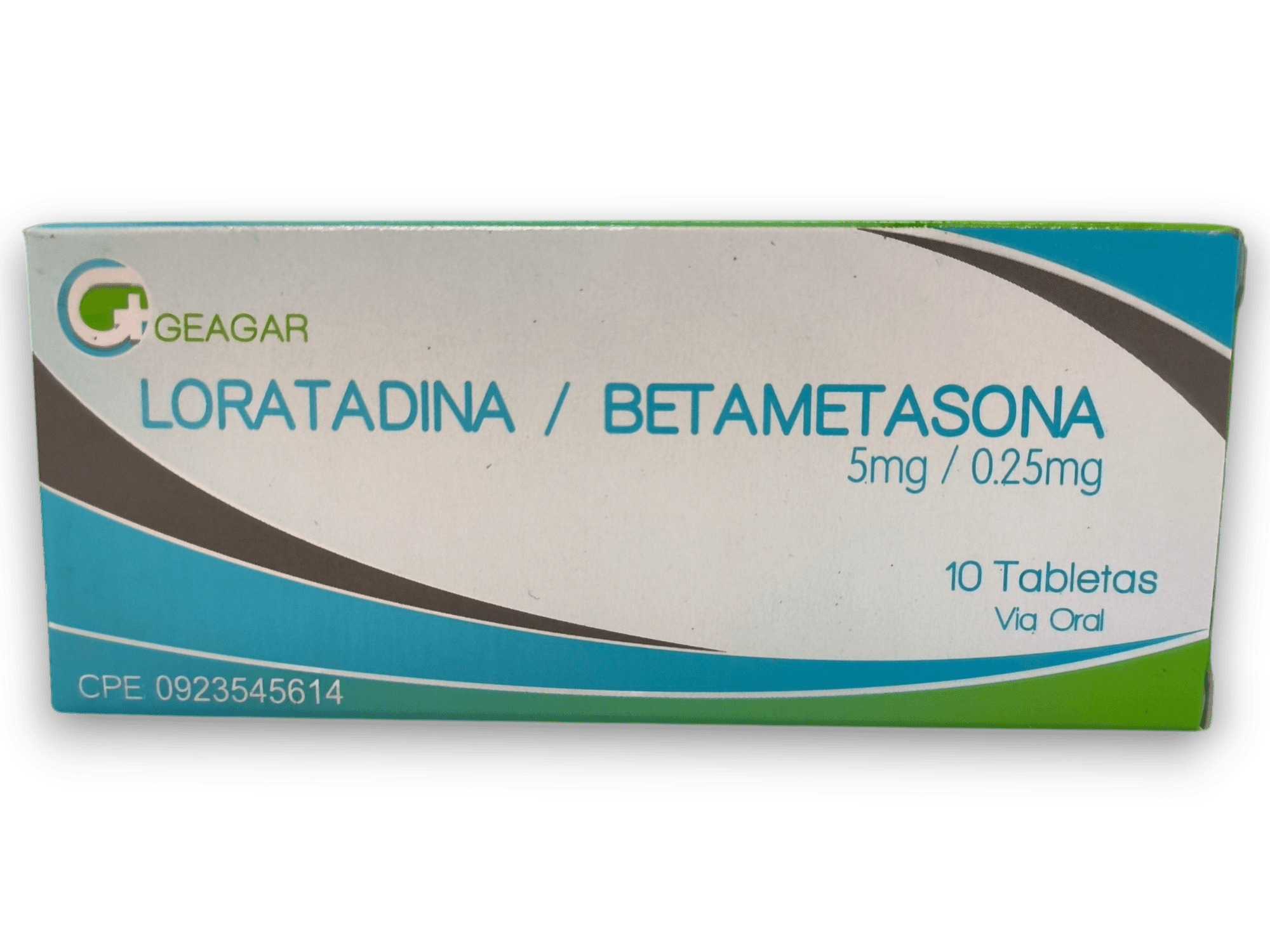 LORATA-BETAME 5MG-0.25MG X 10TAB GEAGAR