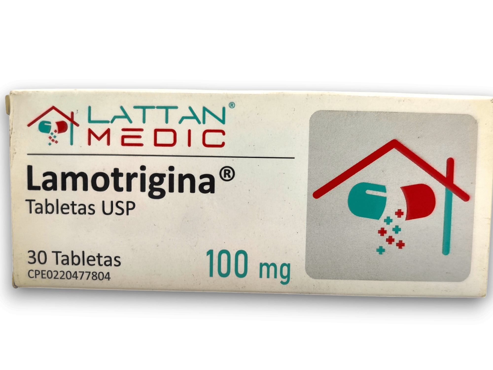 LAMOTRIGINA 100MG X 30TAB LATTAN MEDIC