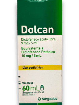 DOLCAN 9MG/5MLSUSP ORAL X 60ML