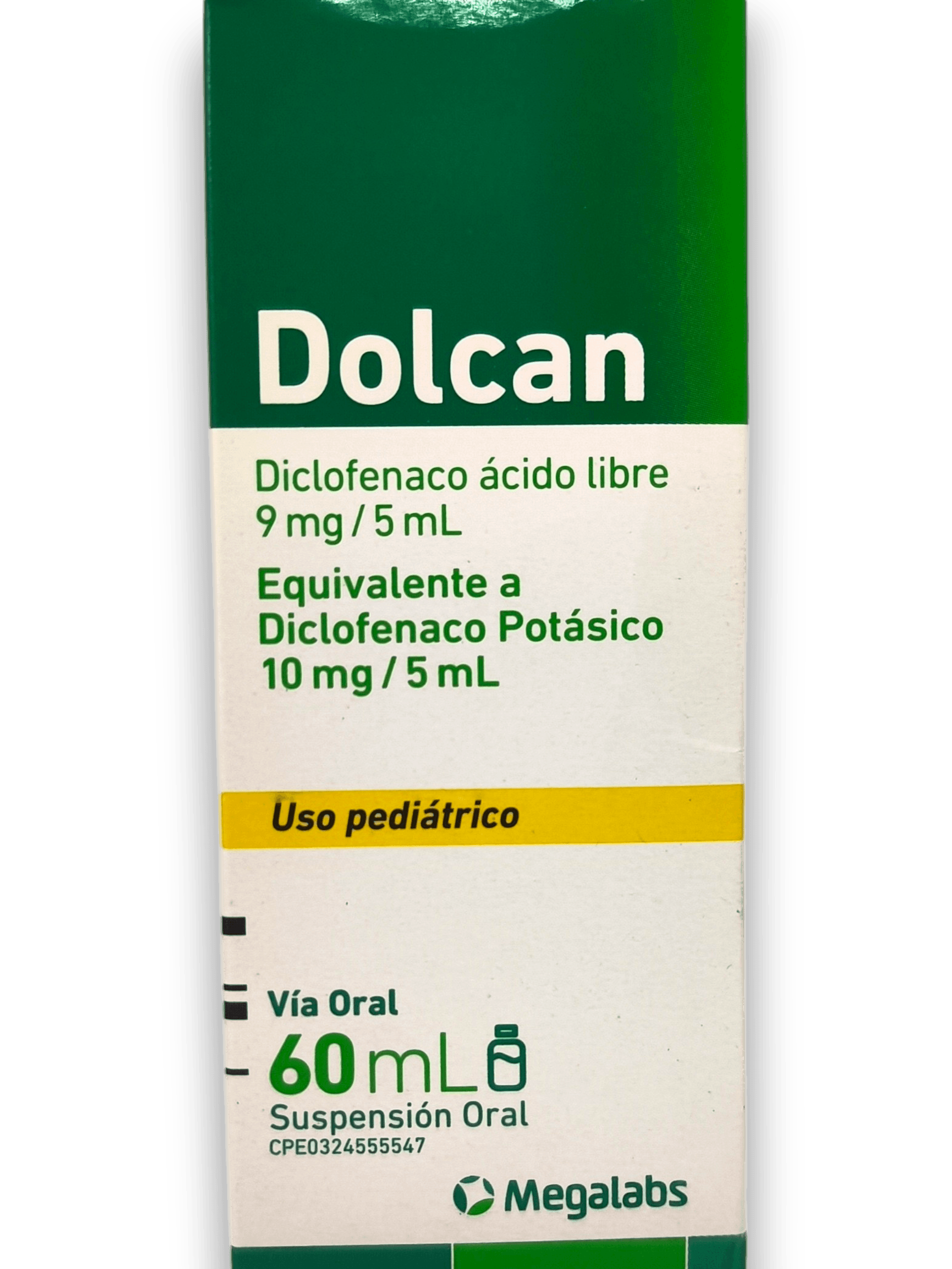 DOLCAN 9MG/5MLSUSP ORAL X 60ML