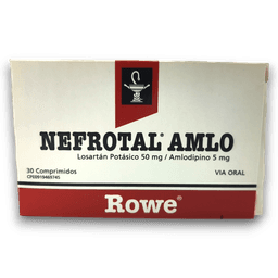 NEFROTAL AMLO 50 MG - 5MG X 30 COMP