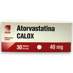 ATORVASTATINA 40MG X 30 TAB CALOX