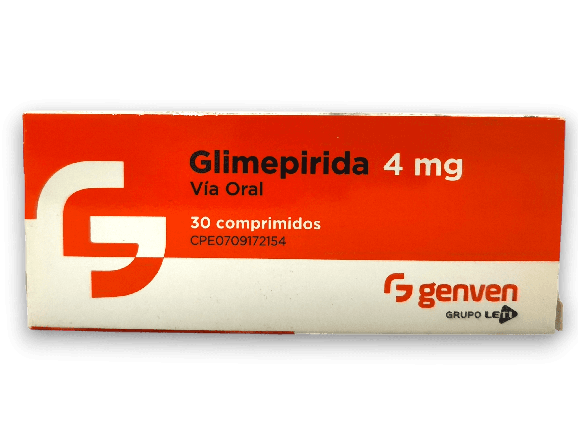 GLIMEPIRIDA 4MG X 30 COMP GN