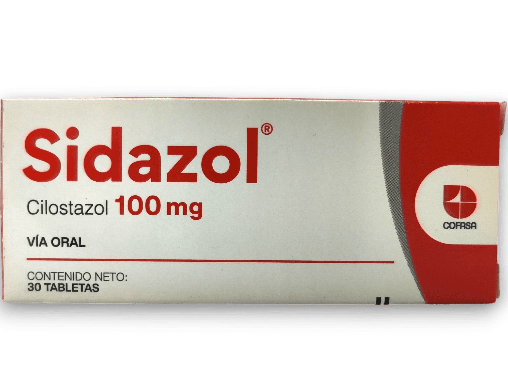 SIDAZOL 100MG X 30 TAB